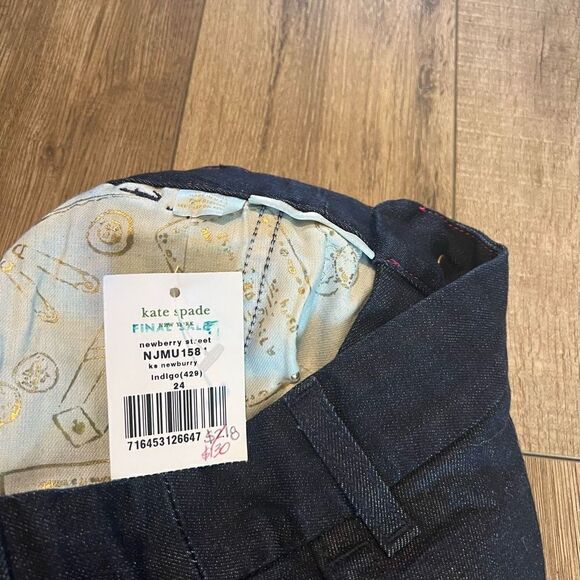 Kate Spade Bootcut Play Hooky Denim Jeans Broome Street size 24 - Picture 5 of 10